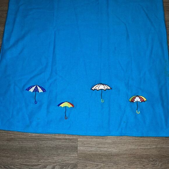 Y2K Richard Embroidered Umbrella Dress with Beads (M) - Picture 4 of 6